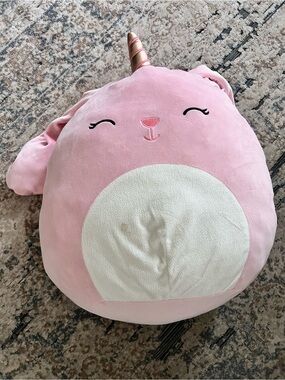ULTRA RARE 16" Legacy the Bunnycorn Squishmallow Pillow Plush